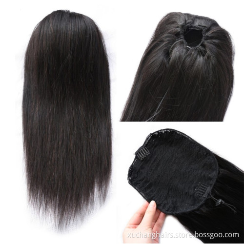 Top Quality Brazilian Ponytail Extensions Human Hair Ponytail Curly Drawstring Ponytails For Black Women